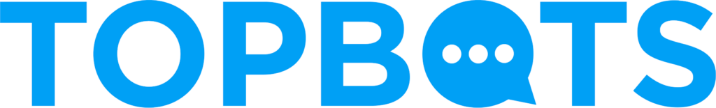 Topbots logo - content writing client