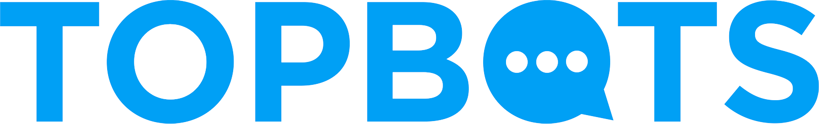 Topbots logo - content writing client