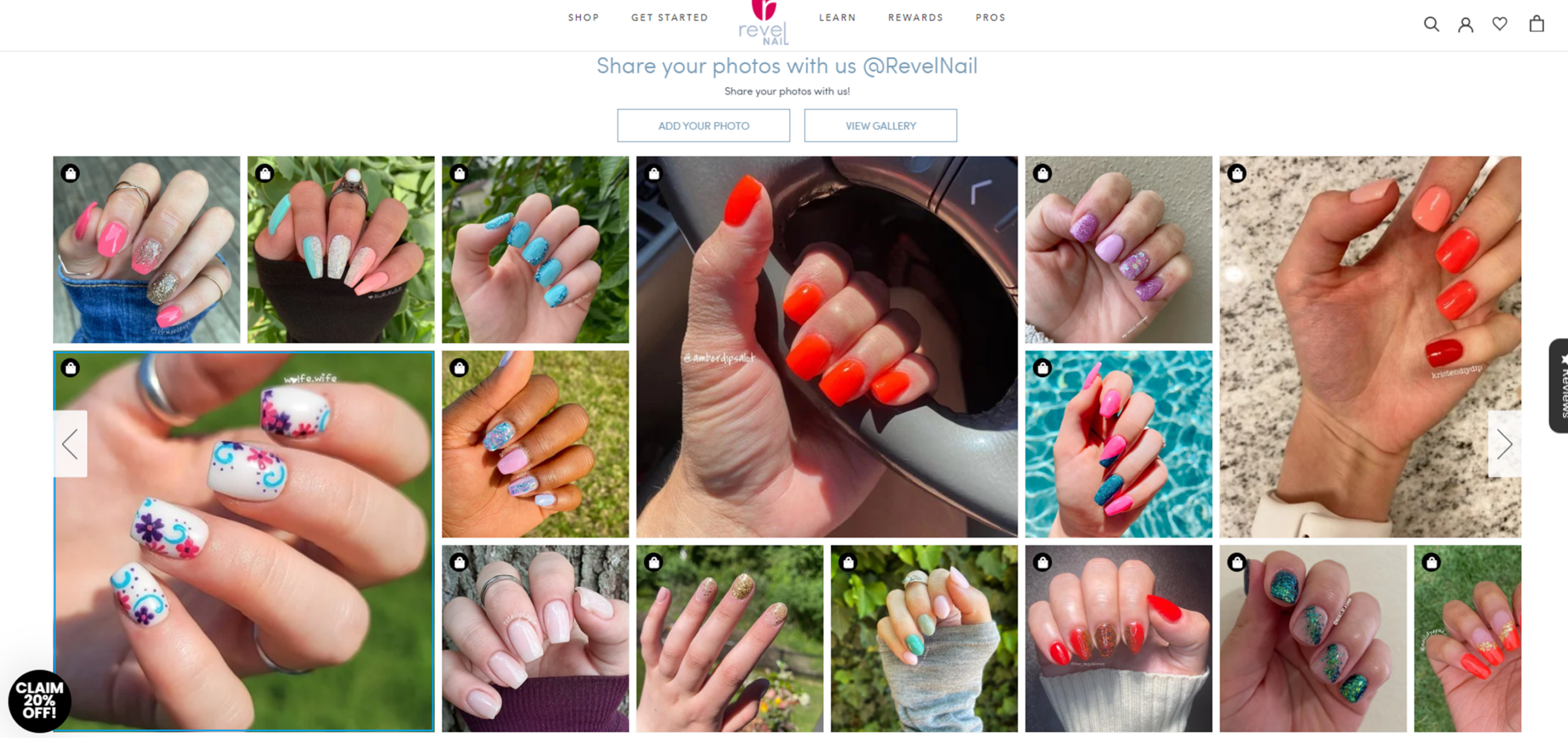 Copywriting examples, use UGC so shoppers can see results from satisfied customers, Geri Mileva
