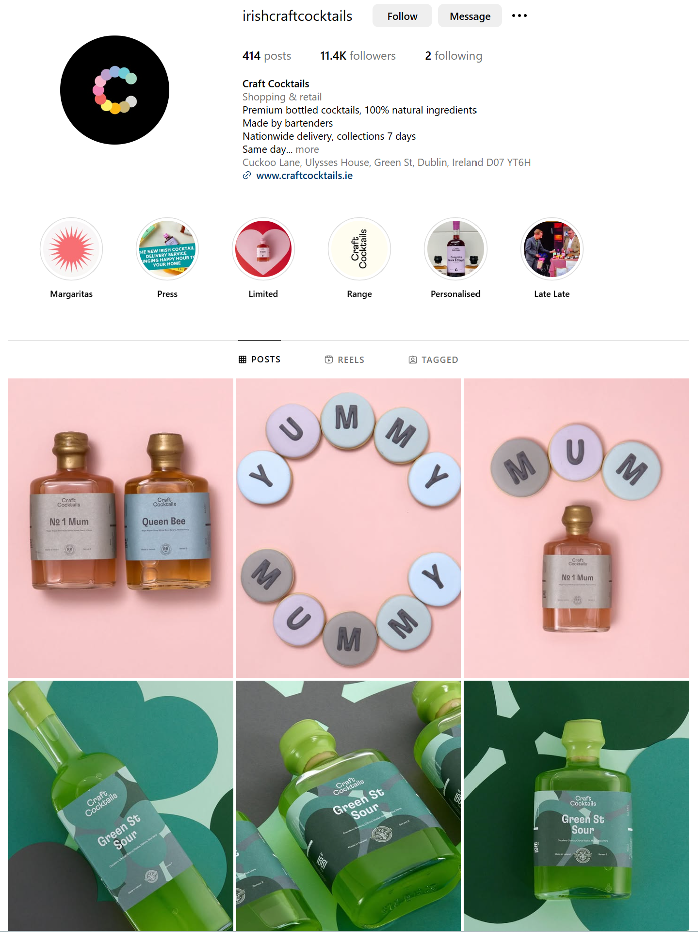 Copywriting, clean and carefully designed photos, Geri Mileva