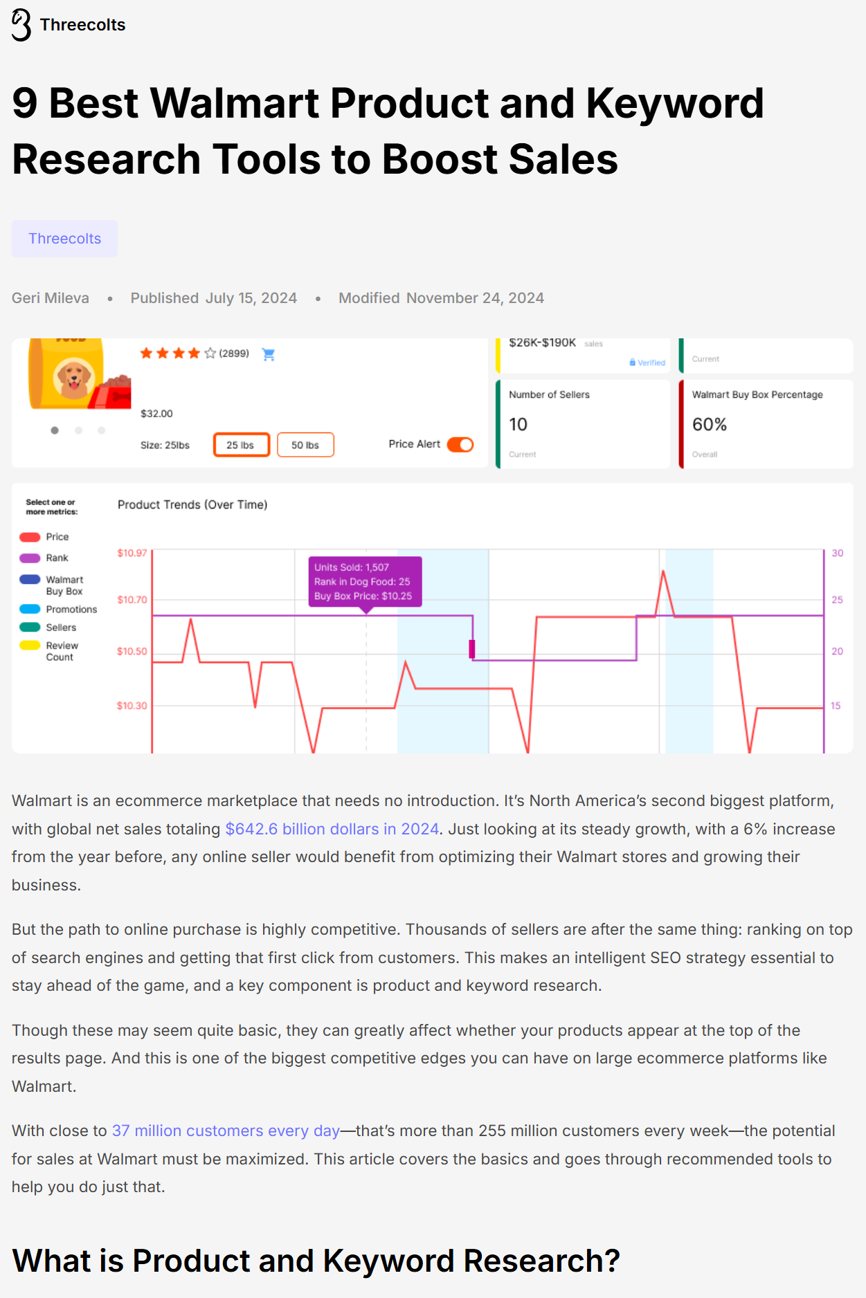 Copywriting examples, customer journey, consideration stage, Geri Mileva